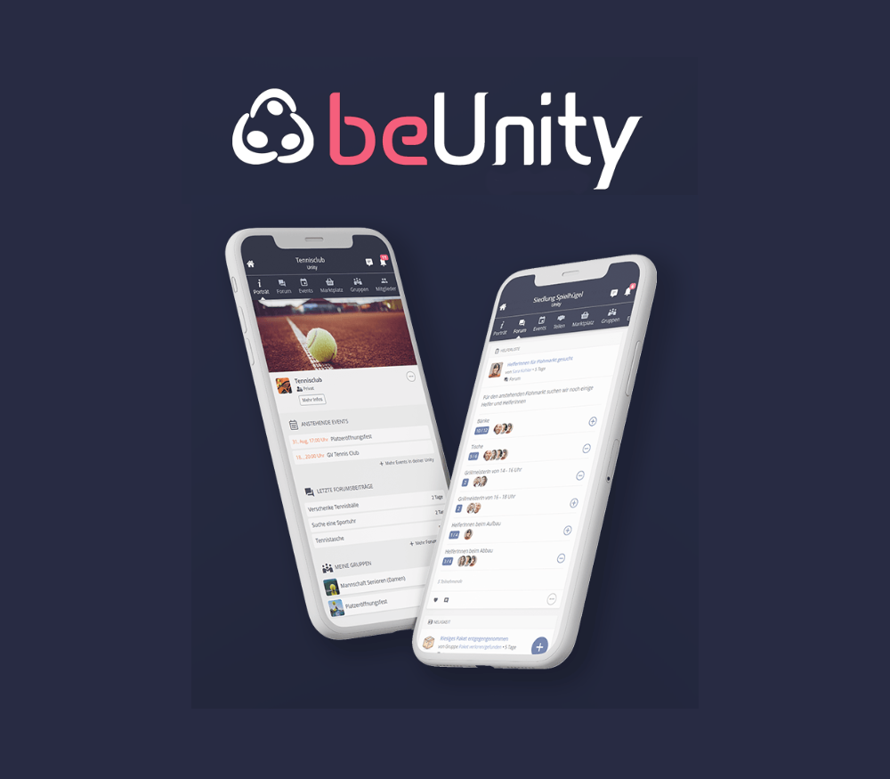 beUnity – Simplify communication with your members